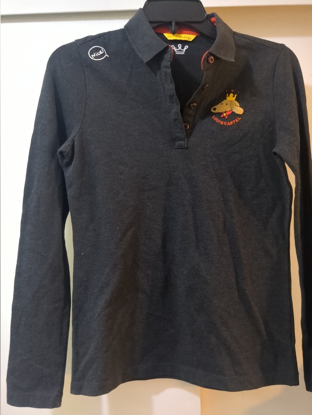 Louis Castel Womens Long Sleeve Shirt Size XS/Small 90